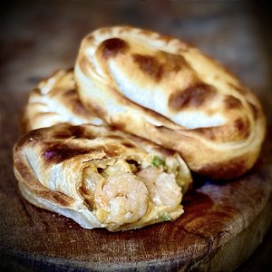 Empanada De Paulina Reserva de Camarão e Catupiry (3 unidades congeladas)